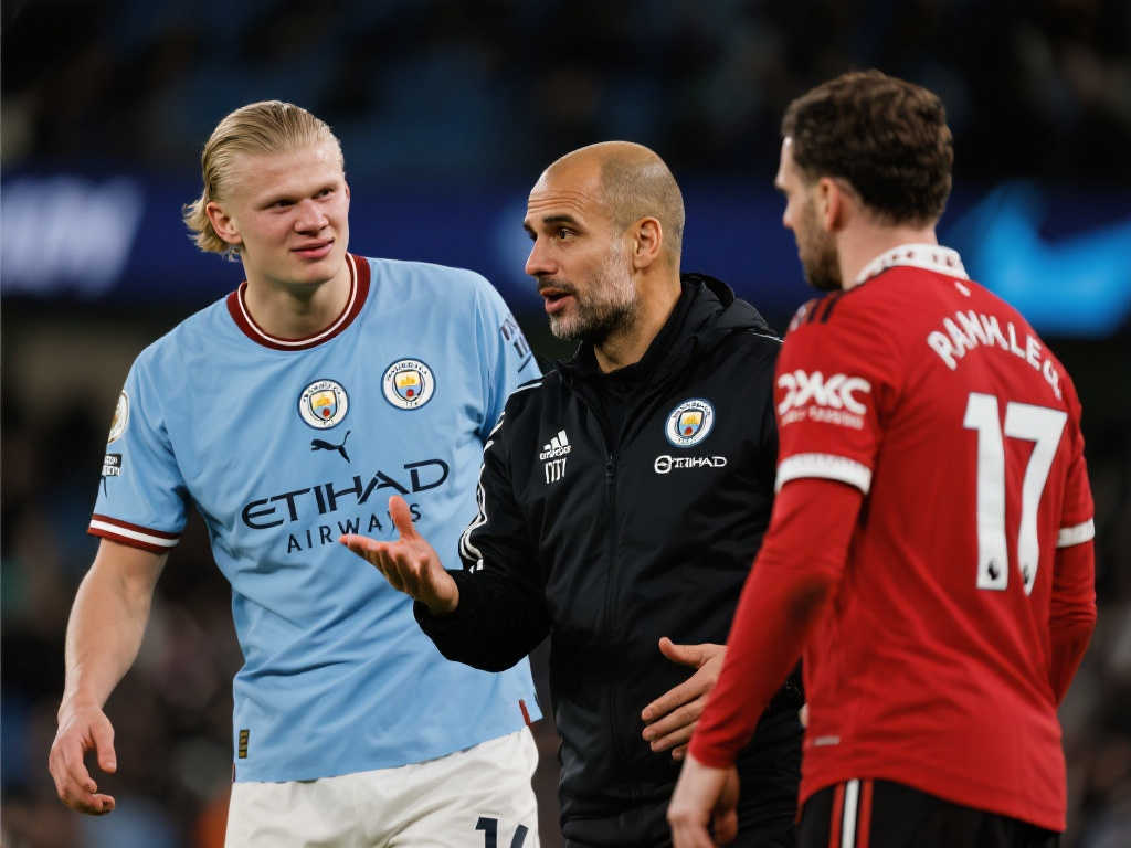 瓜迪奥拉金球奖上力挺梅西,哈兰德情绪失落 瓜迪奥拉金球奖上力挺梅西,哈兰德情绪失落